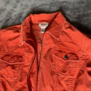 Orange Cordaroy jacket